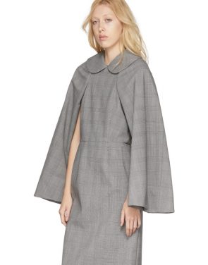 photo Black and White Wool Glen Check Dress by Comme des Garcons - Image 5