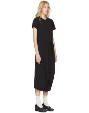 photo Black Box Pleat T-Shirt Dress by Comme des Garcons - Image 2