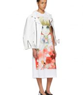 photo White Anime Girl T-Shirt Dress by Comme des Garcons - Image 5