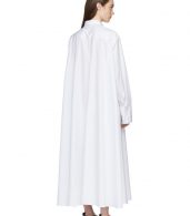 photo White Esteemed Shirt Dress by Jil Sander - Image 3