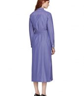 photo Blue and White Millie Shirt Dress by A.P.C. - Image 3