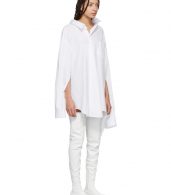 photo White Oversized Slit Sleeve Shirt Dress by Junya Watanabe - Image 2