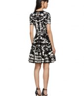 photo Black and White Botanical Spine Dress by Alexander McQueen - Image 3