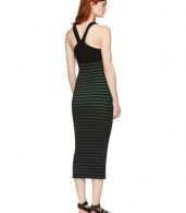 photo Black Striped Maxi Dress by Opening Ceremony - Image 3