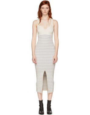 photo White Striped Maxi Dress by Opening Ceremony - Image 1