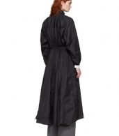 photo Black Maxi Anorak Dress Coat by Opening Ceremony - Image 3