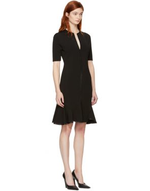 photo Black V-Neck Flare Dress by Givenchy - Image 2