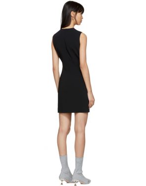 photo Black Round Neck Short Dress by Givenchy - Image 3