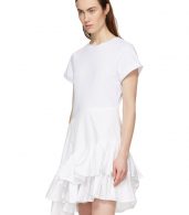 photo White Flamenco T-Shirt Dress by 3.1 Phillip Lim - Image 4