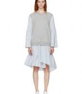 photo Grey French Terry Combo Dress by 3.1 Phillip Lim - Image 1