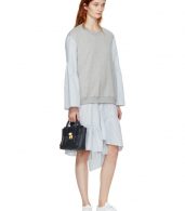 photo Grey French Terry Combo Dress by 3.1 Phillip Lim - Image 4