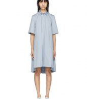 photo Blue Poplin Short Dress by Carven - Image 1