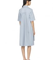 photo Blue Poplin Short Dress by Carven - Image 3
