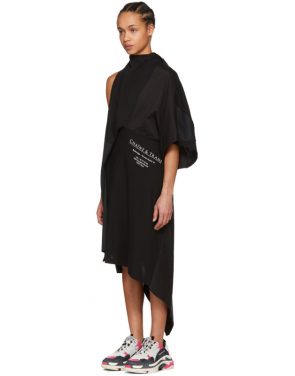 photo Black Chaine and Trames Dress by Balenciaga - Image 4