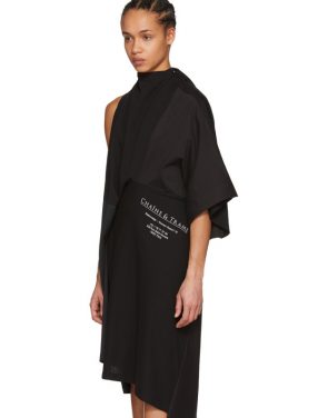 photo Black Chaine and Trames Dress by Balenciaga - Image 5