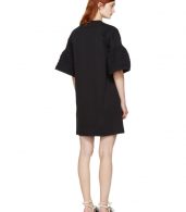 photo Black Ruffle Sleeves T-Shirt Dress by See by Chloe - Image 3