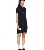 photo Navy A-Line Polo Dress by Thom Browne - Image 2
