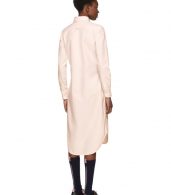 photo Pink Classic Button-Down Point Collar Shirt Dress by Thom Browne - Image 3