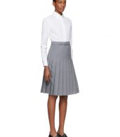 photo White and Grey Shirt Dress by Thom Browne - Image 2