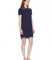 photo Navy Tiger Crest Polo Dress by Kenzo - Image 5