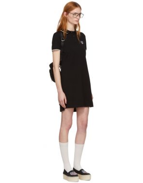 photo Black Tiger Crest Polo Dress by Kenzo - Image 4