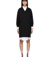 photo Black Logo Sport Sweatshirt Dress by Kenzo - Image 1