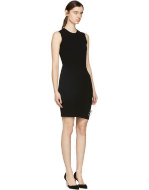 photo Black Bodycon Safety Pin Dress by Versus - Image 2