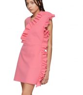 photo Pink Ruffles Dress by MSGM - Image 4