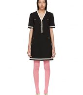 photo Black Striped Piping Dress by Gucci - Image 1
