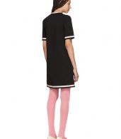 photo Black Striped Piping Dress by Gucci - Image 3