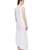 photo White Ruffle Asymmetric Dress by Cedric Charlier - Image 3