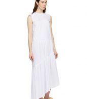 photo White Ruffle Asymmetric Dress by Cedric Charlier - Image 5