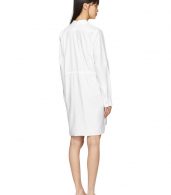 photo White Gathered Shirt Dress by Stella McCartney - Image 3