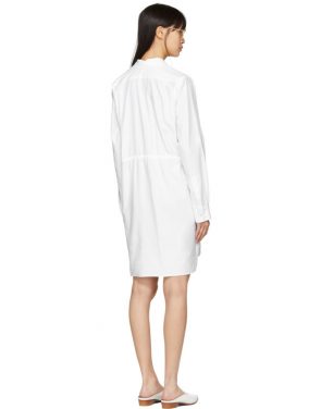 photo White Gathered Shirt Dress by Stella McCartney - Image 3