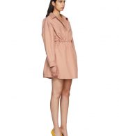 photo Pink Faux-Leather Collar Dress by Stella McCartney - Image 2