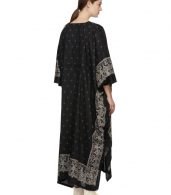 photo Black Kaftan Bandana Dress by Visvim - Image 3