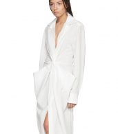 photo White La Robe Bolso Longue Dress by Jacquemus - Image 4