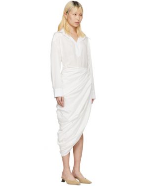 photo White La Robe Amadora Dress by Jacquemus - Image 2