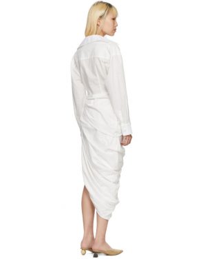 photo White La Robe Amadora Dress by Jacquemus - Image 3