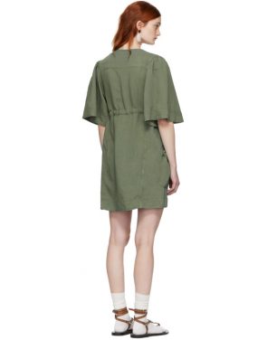 photo Khaki New Flou Wendell Dress by Isabel Marant Etoile - Image 3