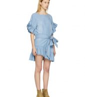 photo Blue Lelicia Dress by Isabel Marant Etoile - Image 2