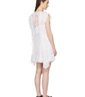 photo White Kunst Broderie Anglaise Short Dress by Isabel Marant - Image 3