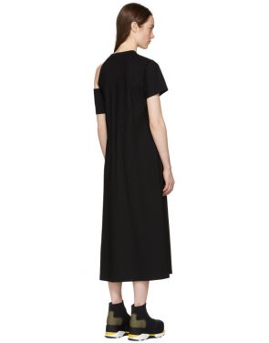 photo Black Cut-Out Shoulder Dress by Toga - Image 3