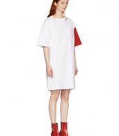 photo White and Red California Club T-Shirt Dress by SJYP - Image 2