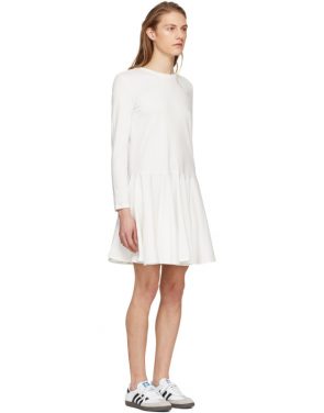 photo White Circle Skirt Dress by Edit - Image 2