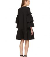 photo Black Tiered Sleeve Full Peplum Dress by Edit - Image 3