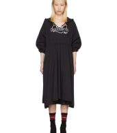 photo Black Hometown Hooded Jersey Dress by Vetements - Image 1