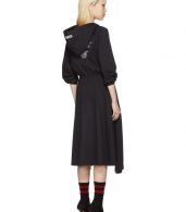photo Black Hometown Hooded Jersey Dress by Vetements - Image 3