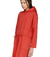 photo Red Panelled Hooded Dress by Vetements - Image 4