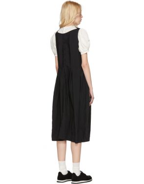 photo Black and White Layered Contrast Dress by Comme des Garcons - Image 3